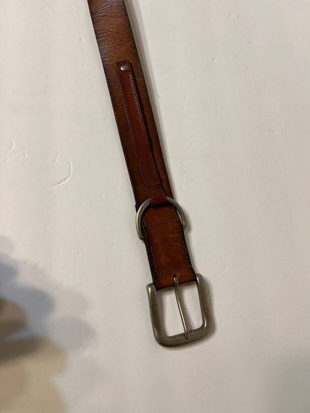 American Eagle Outfitters Womens Leather Belt Brown Size Small - Picture 7 of 12